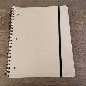 NWOT 3 Subject College Ruled Notebook